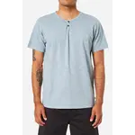Katin Katin SS25KNFOL SS Henley Tee - Airforce Blue