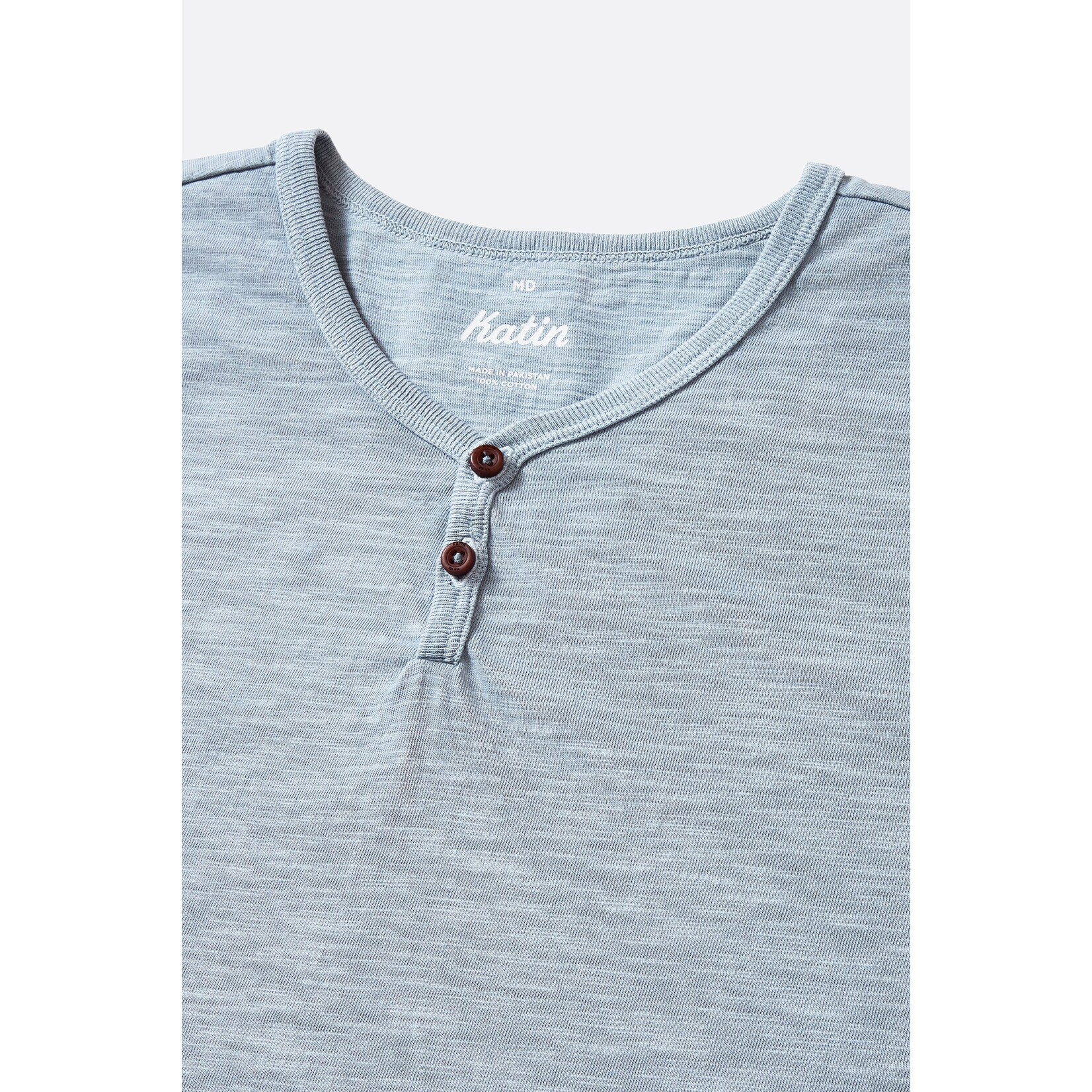 Katin Katin S25 SS25KNFOL SS Henley Tee - Airforce Blue