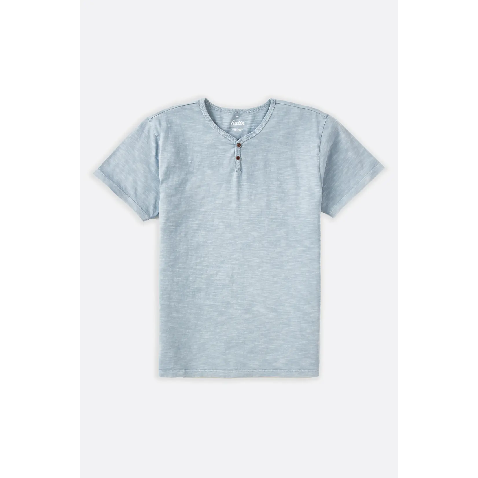 Katin Katin S25 SS25KNFOL SS Henley Tee - Airforce Blue