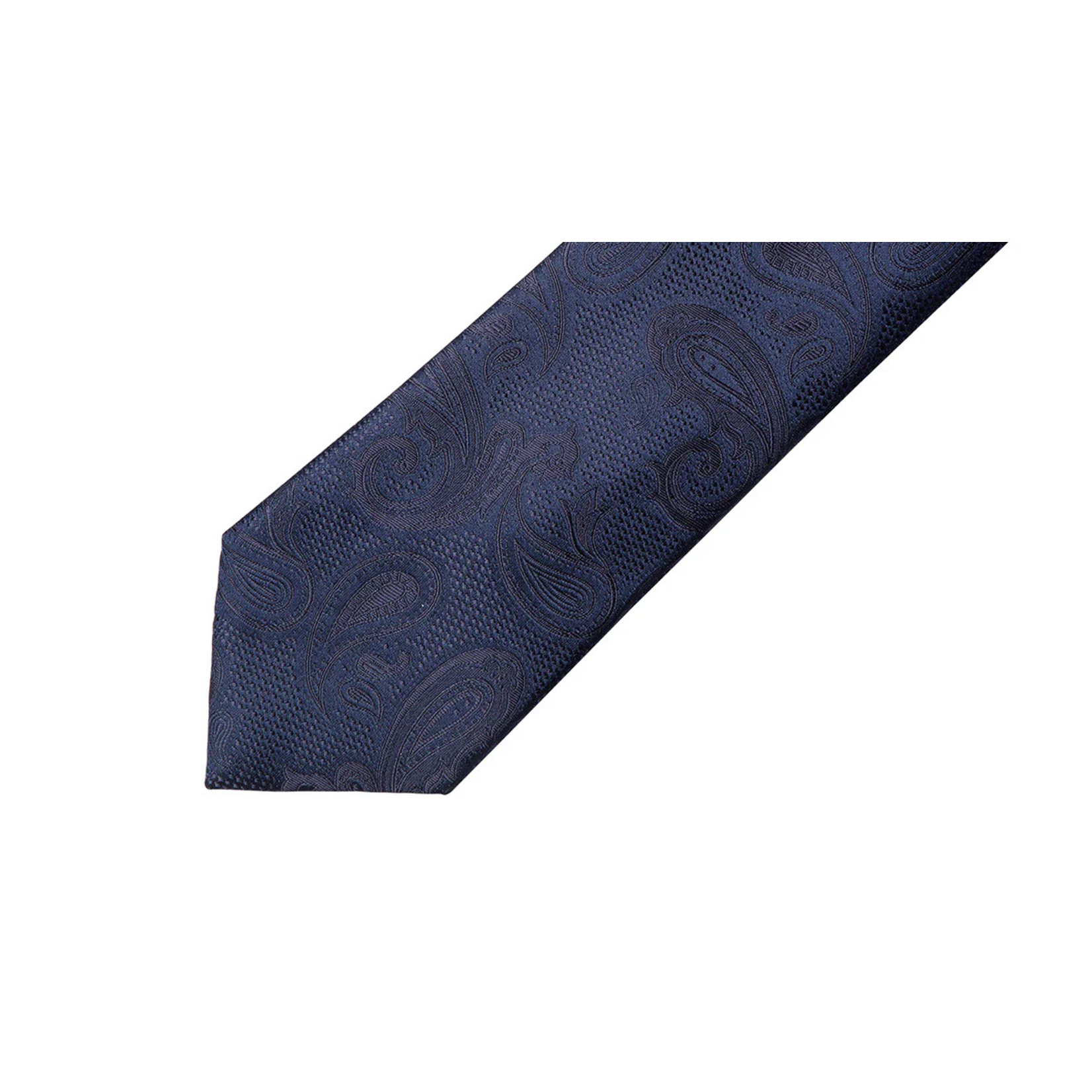 7 Downie Dark Navy Tie MP32-B7 - Reg Width 3"