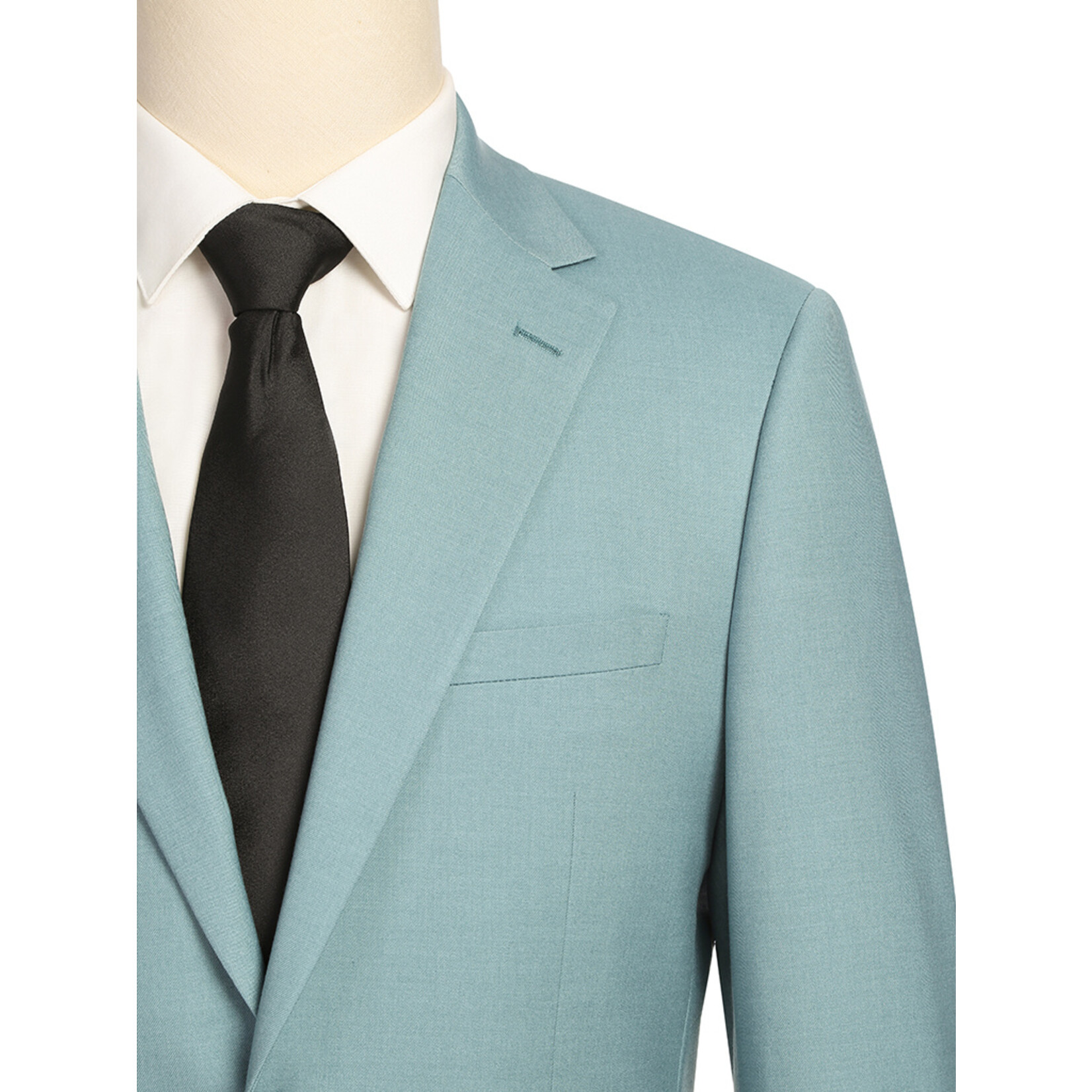 Renoir Slim Fit Suit 201-13 Teal WEB ONLY