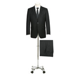 Renoir Classic Fit Suit 201-1 Black