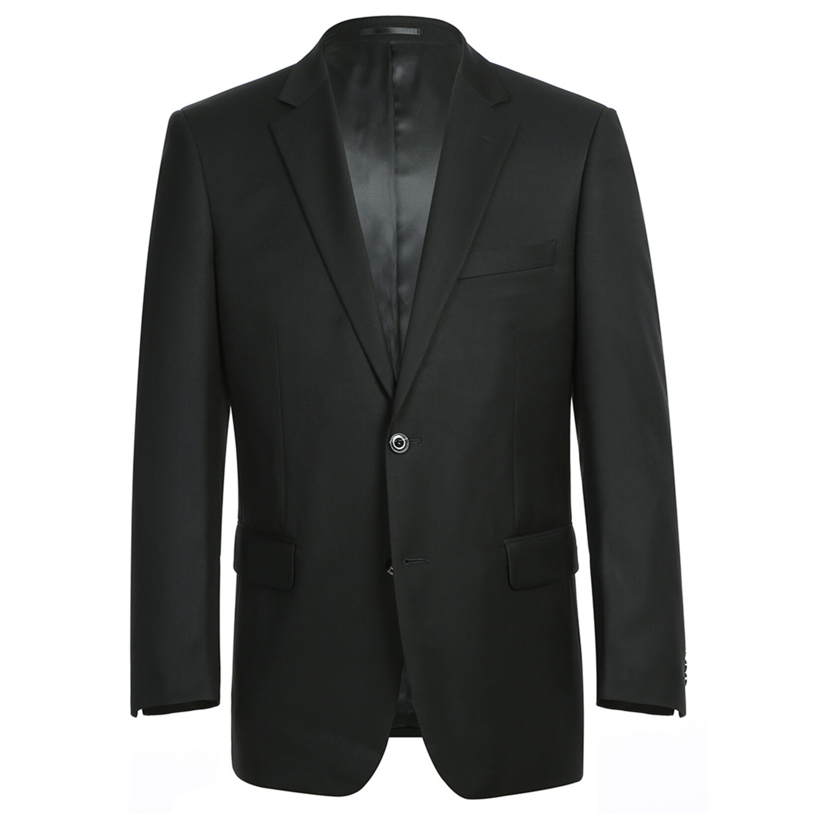Renoir Classic Fit Suit 201-1 Black WEB ONLY