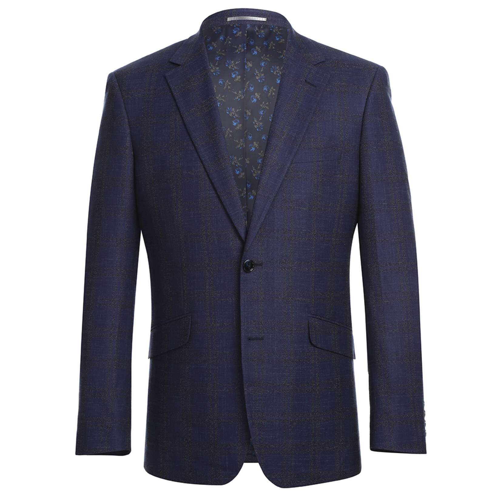 Renoir Slim Pattern Suit 242-22 Web Only