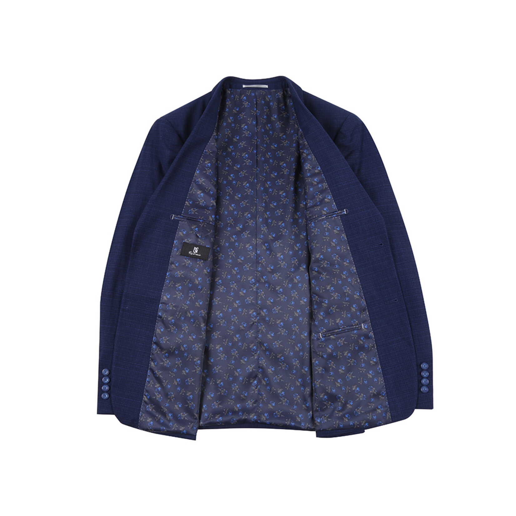 Renoir Slim Pattern Suit 242-24 Web Only