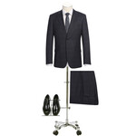Renoir Slim Pattern Suit 242-28