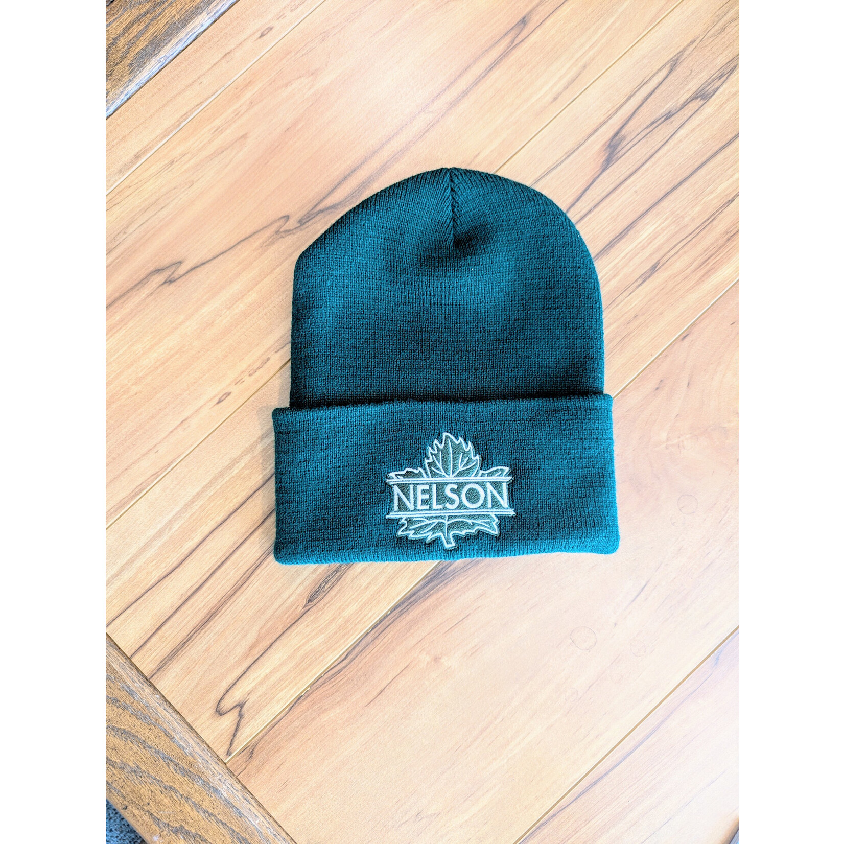 Nelson Leafs Nelson Leafs C100 Cuff Toque - Athletic Green