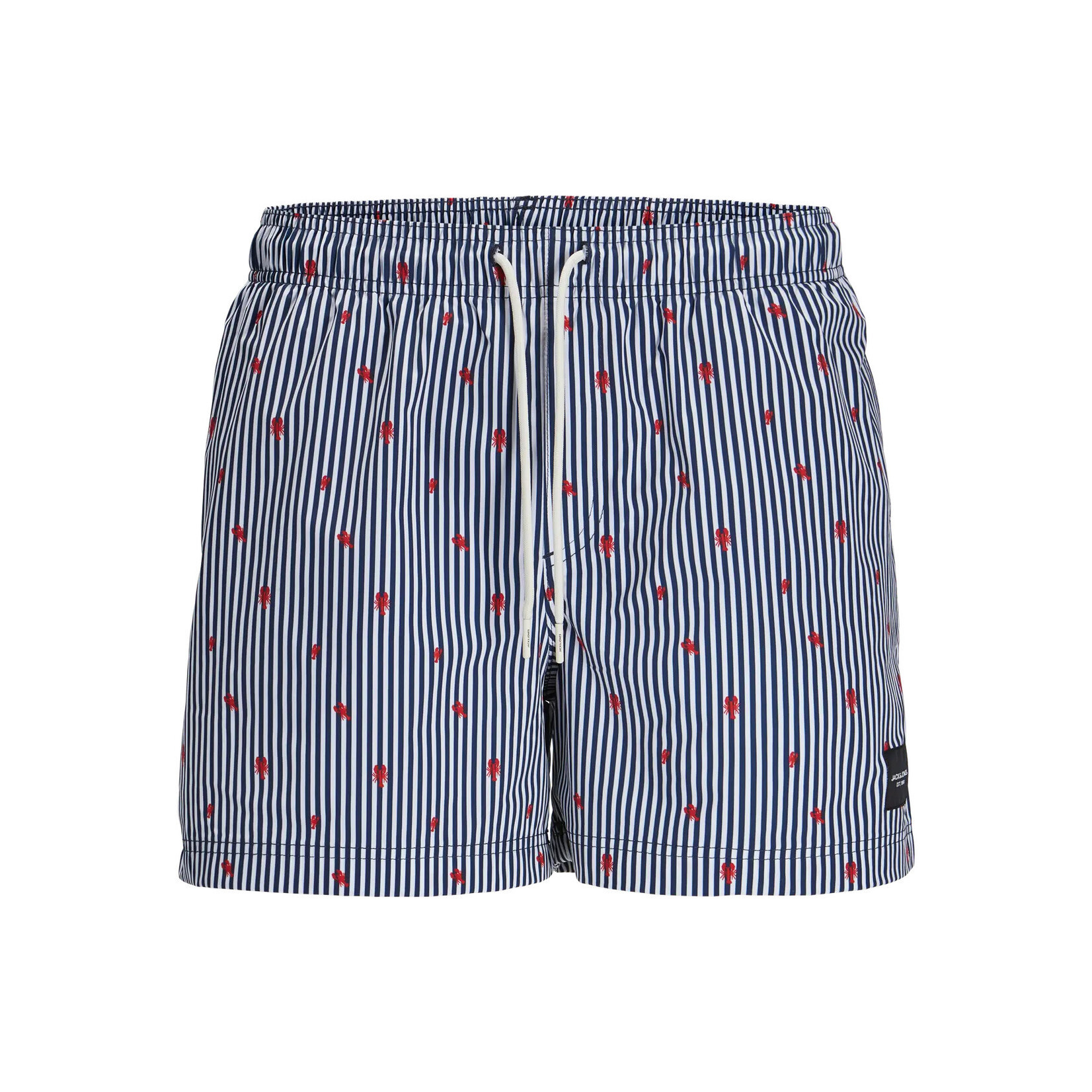 Jack & Jones Navy Mini Stripe Swim Short