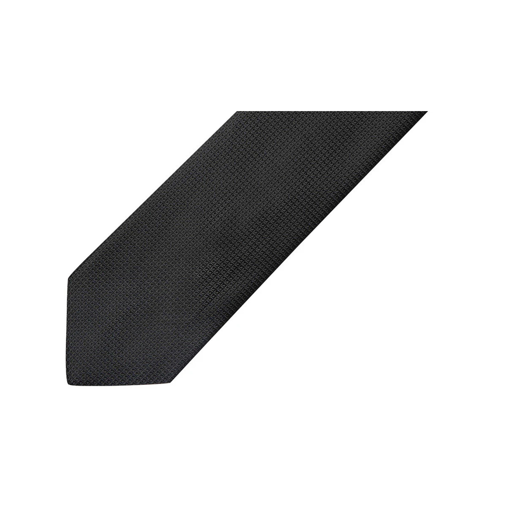 7 Downie Tie - Black Tonal Check - 3"Width - MP35-B6