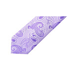 7 Downie Tie - Lilac Tonal Paisley - 3"Width - MP34-B50