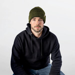 Stanfield's Stanfield's 1321 Merino Wool Rib Toque 519 Olive Green