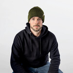 Stanfield's Stanfield's 1321 Merino Wool Rib Toque 519 Olive Green
