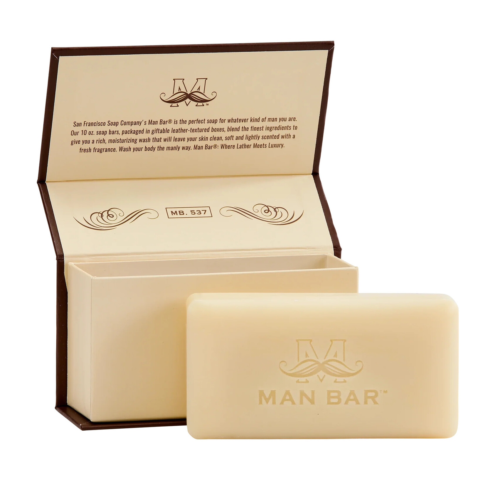 Man Bar The Man Bar Soap 10oz - Exotic Musk + Sandalwood