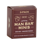 Man Bar Man Bar Minis 3-Pack Exotic Musk + Sandlewood Frangrance