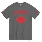 Team Canada IIHF '47 Brand Fan T-Shirt - Dark Heather Grey