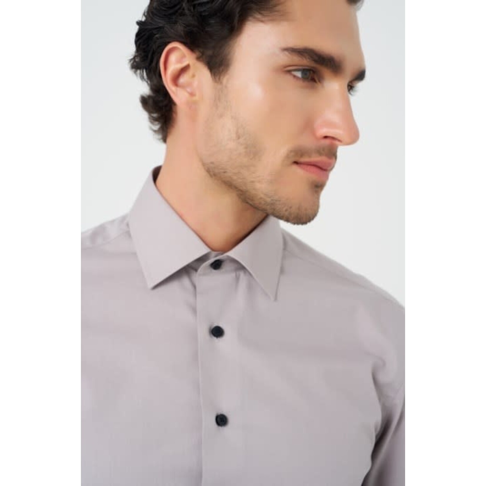 Sotto Sopra 530155 Dress Shirt - 3498-Mirage Grey