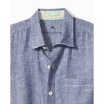 Tommy Bahama  Short Sleeve Linen Breezer-Island Navy