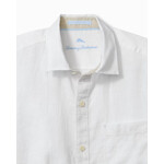 Tommy Bahama  Short Sleeve Linen Breezer-White 033