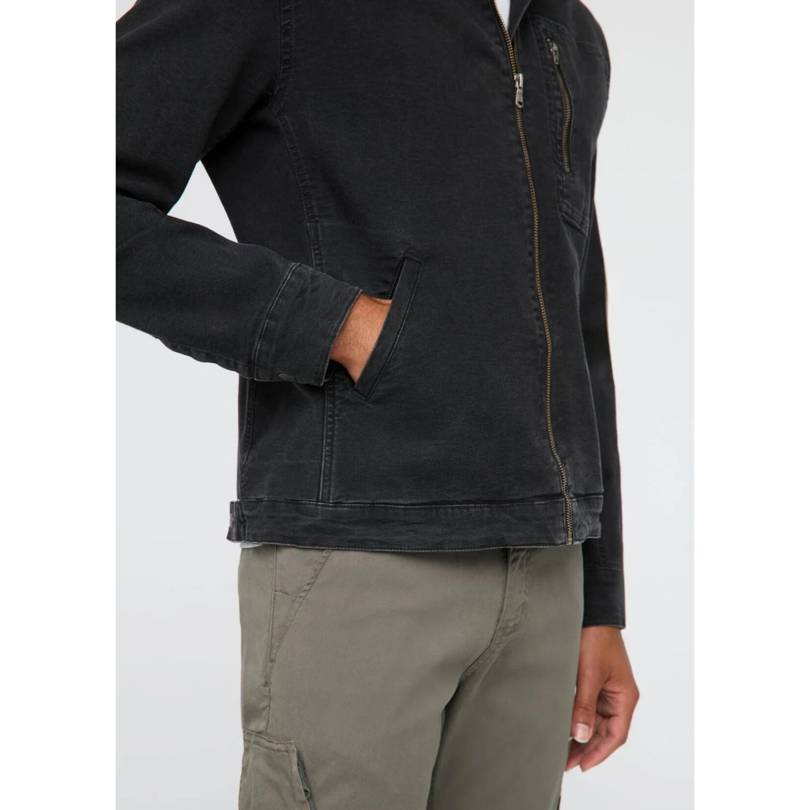 DU/ER DU/ER Stretch Canvas Utility Jacket Black Spruce