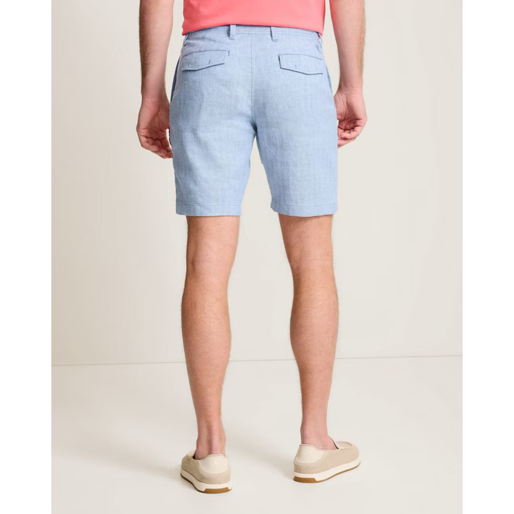 Tommy Bahama  9" Stretch Linen Short - Ocean Blue ST890098