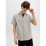 Jack & Jones Short Sleeve Relaxed Shirt- Moonstruck