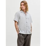 Jack & Jones Short Sleeve Relaxed Shirt- Ashley Blue