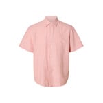 Selected Short Sleeve Linen Blend Shirt 16101200 - Rose