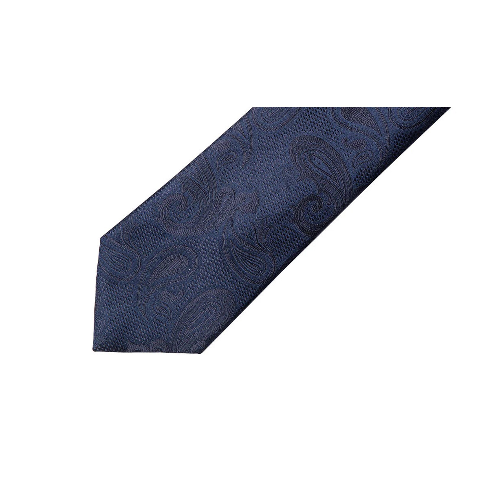 7 Downie Dark Navy Tie MP32-B7 - Narrow Width 2.5"