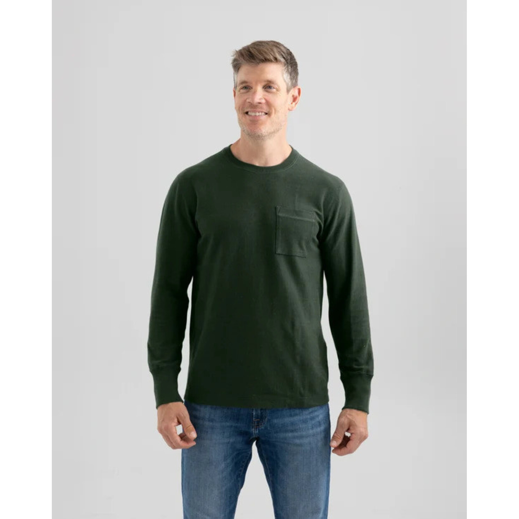 Redwood Classics Redwood Classics Boreal Long Sleeve Tee W2113 - Dark Green