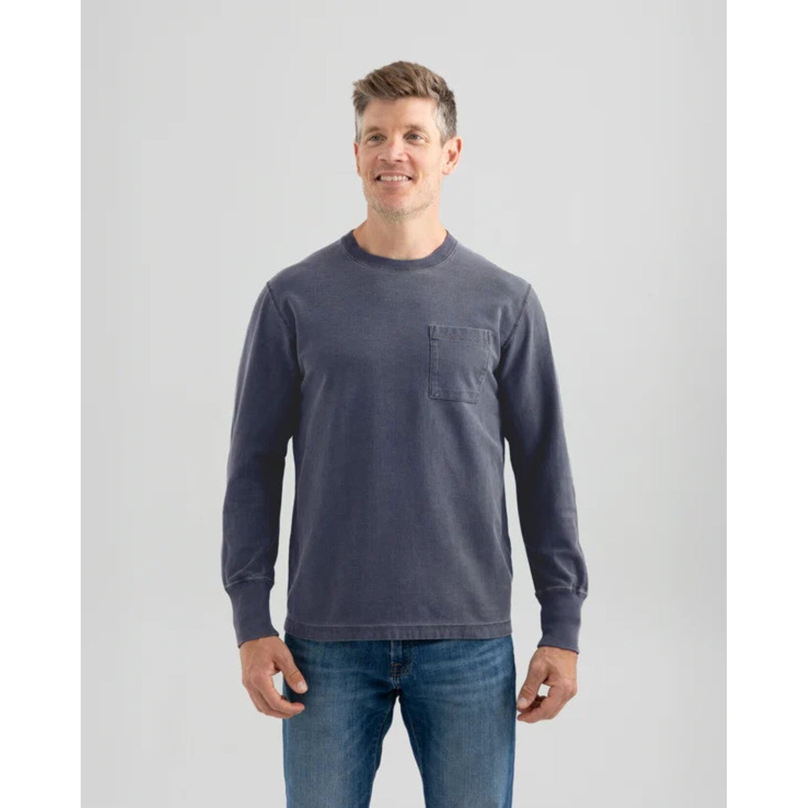 Redwood Classics Redwood Classics Boreal Long Sleeve Tee W2113 - Navy Sand