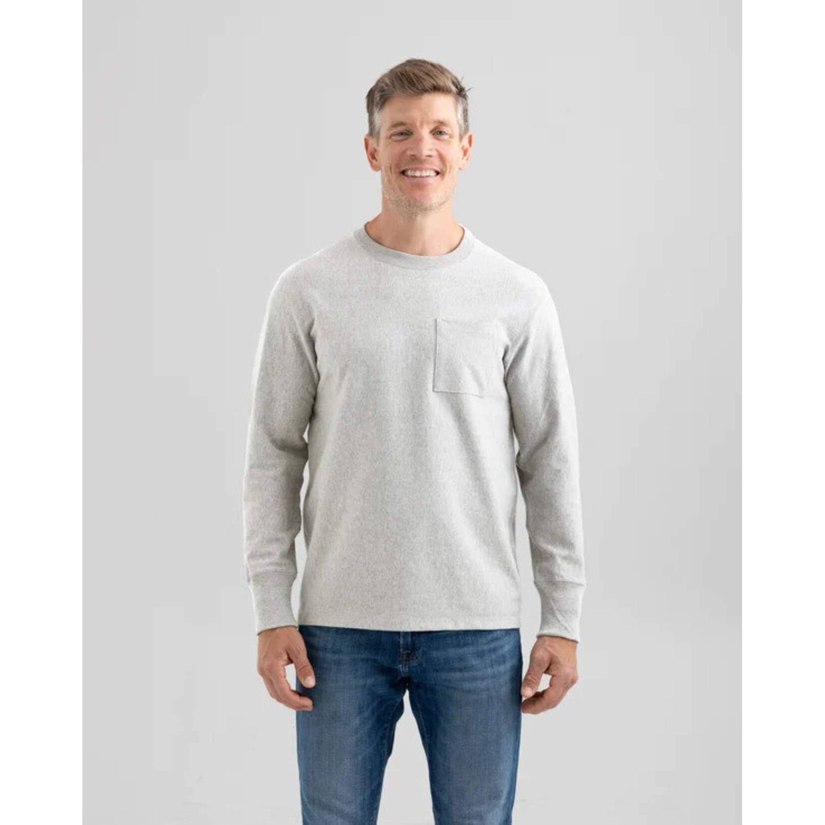 Redwood Classics Redwood Classics Boreal Long Sleeve Tee W2113 - Silver Mix