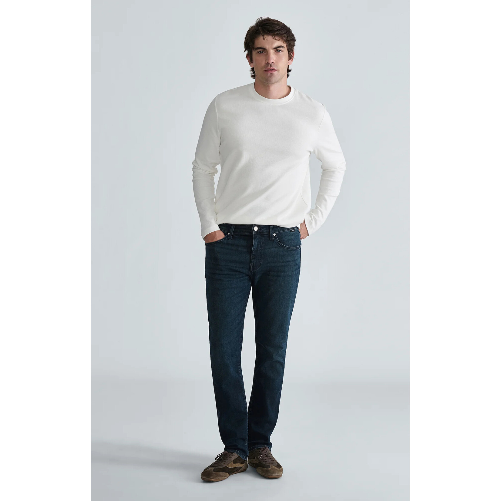 Mavi MAVI Long Sleeve Tee - Antique White