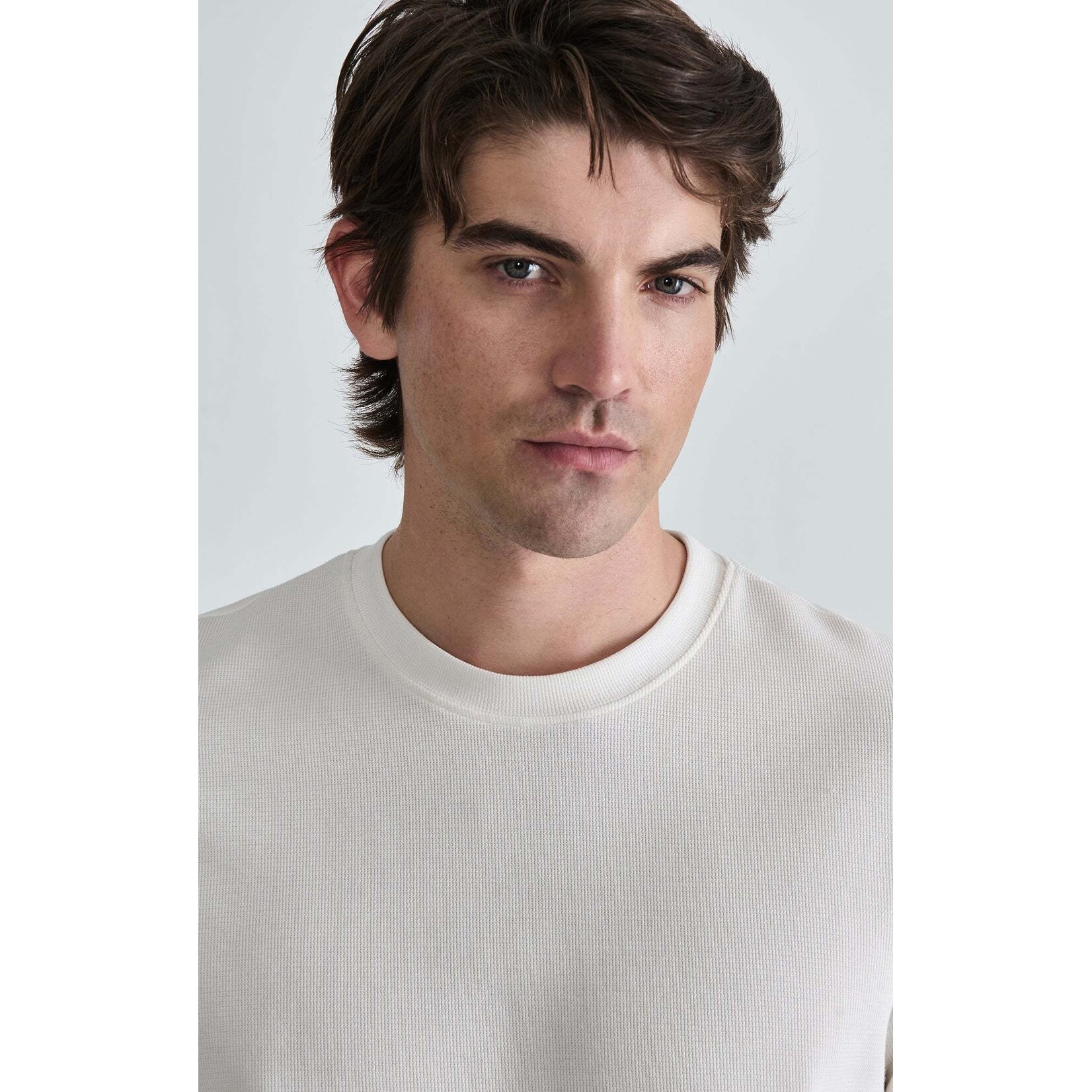 Mavi MAVI Long Sleeve Tee - Antique White