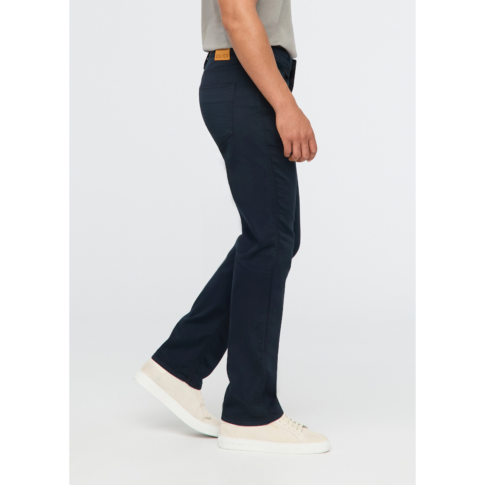 DU/ER DU/ER No Sweat Pant Straight Cut-Navy