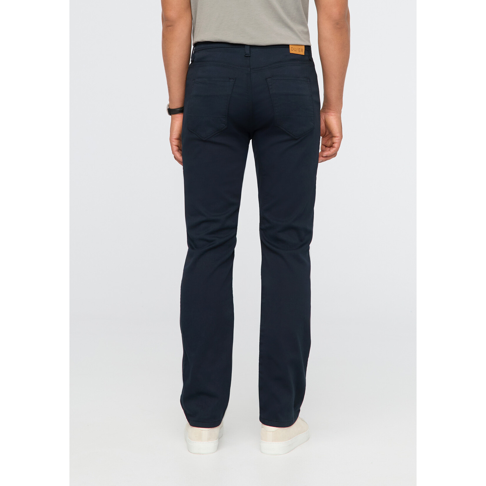 DU/ER DU/ER No Sweat Pant Straight Cut-Navy
