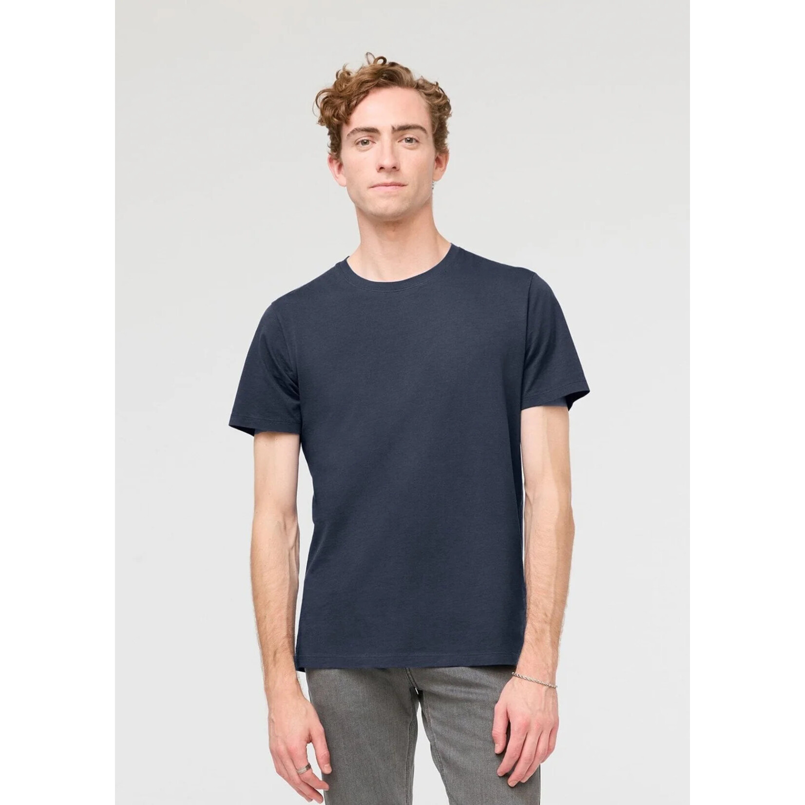 DU/ER DU/ER Pure Pima Tee - Navy