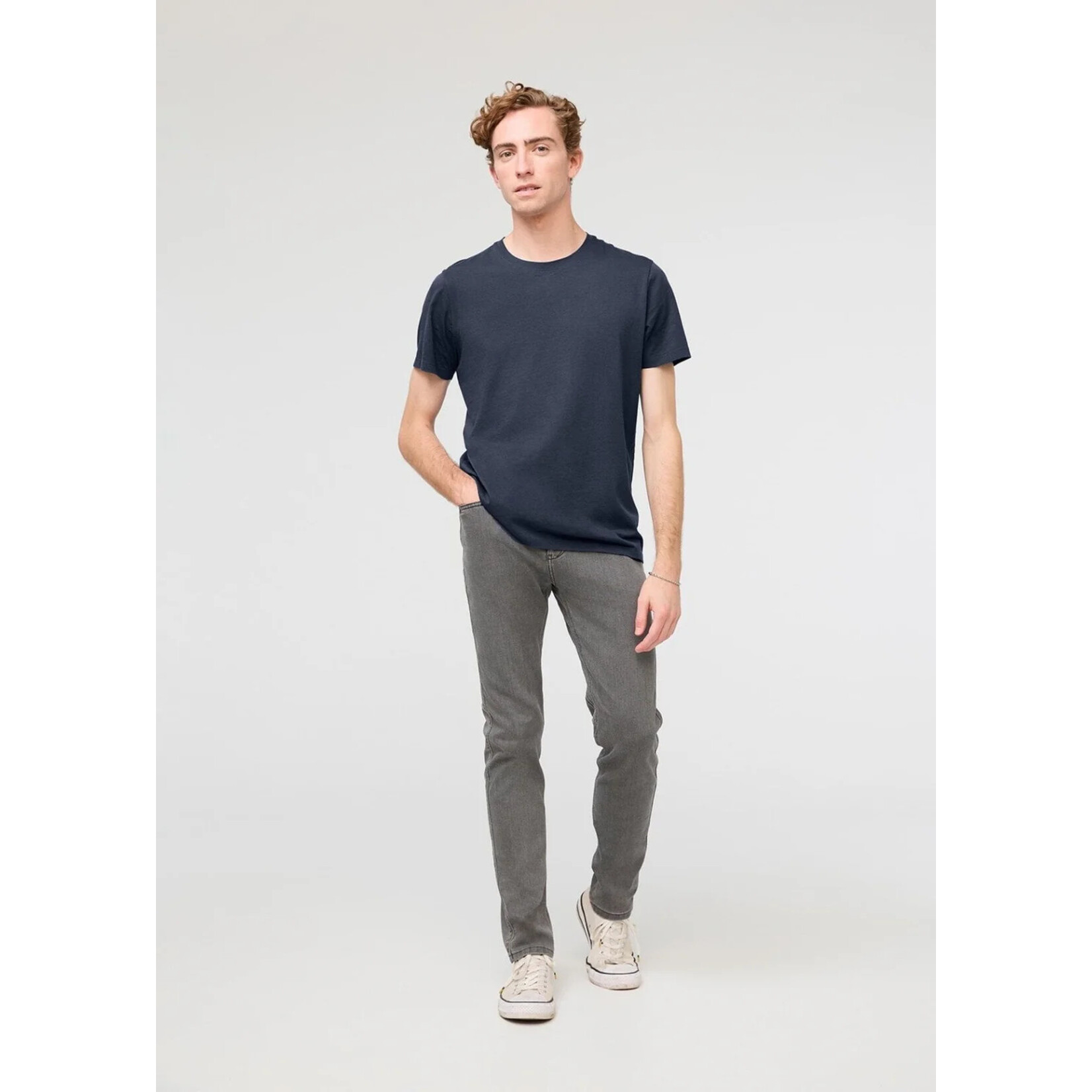 DU/ER DU/ER Pure Pima Tee - Navy