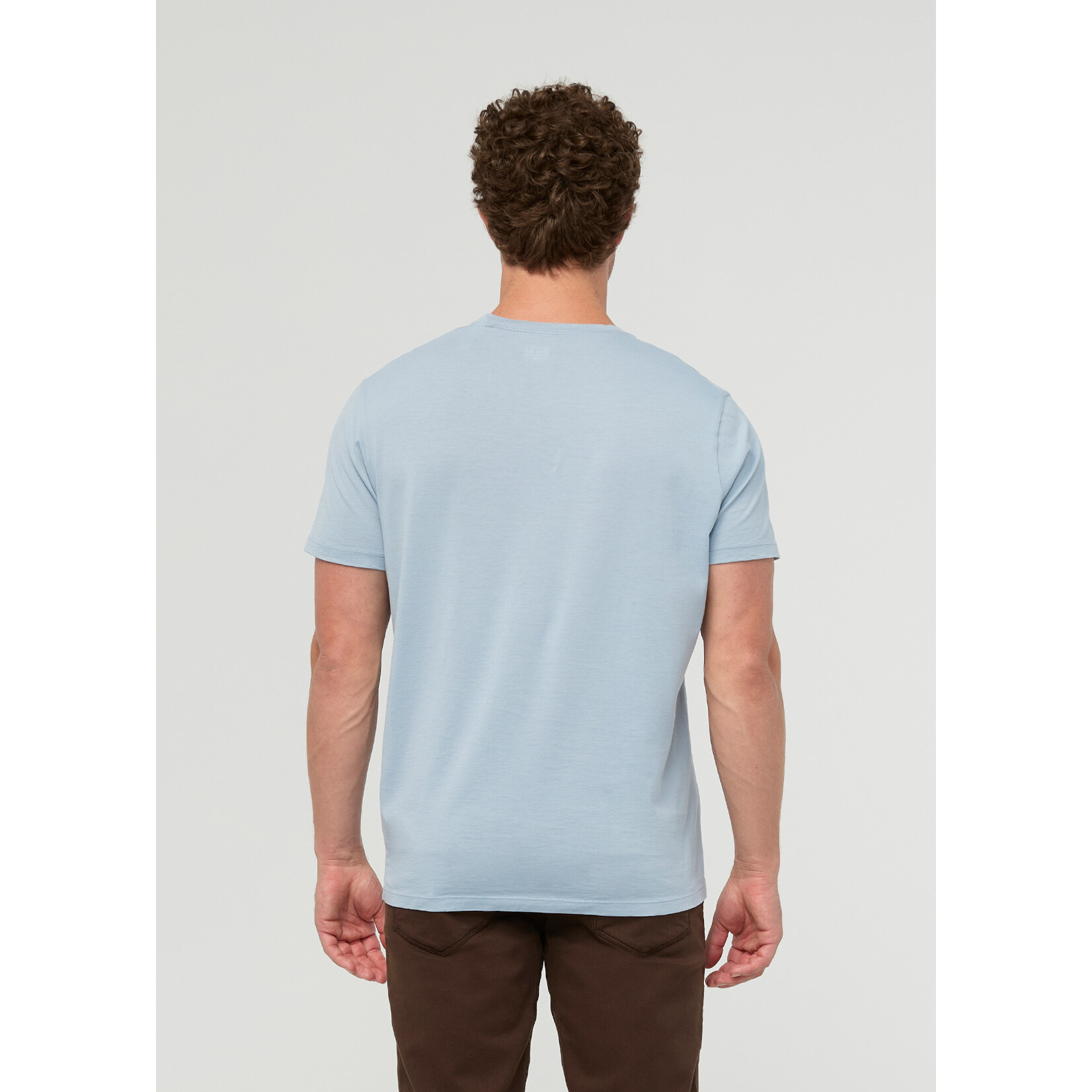 DU/ER DU/ER Pure Pima Tee - Glacier Blue