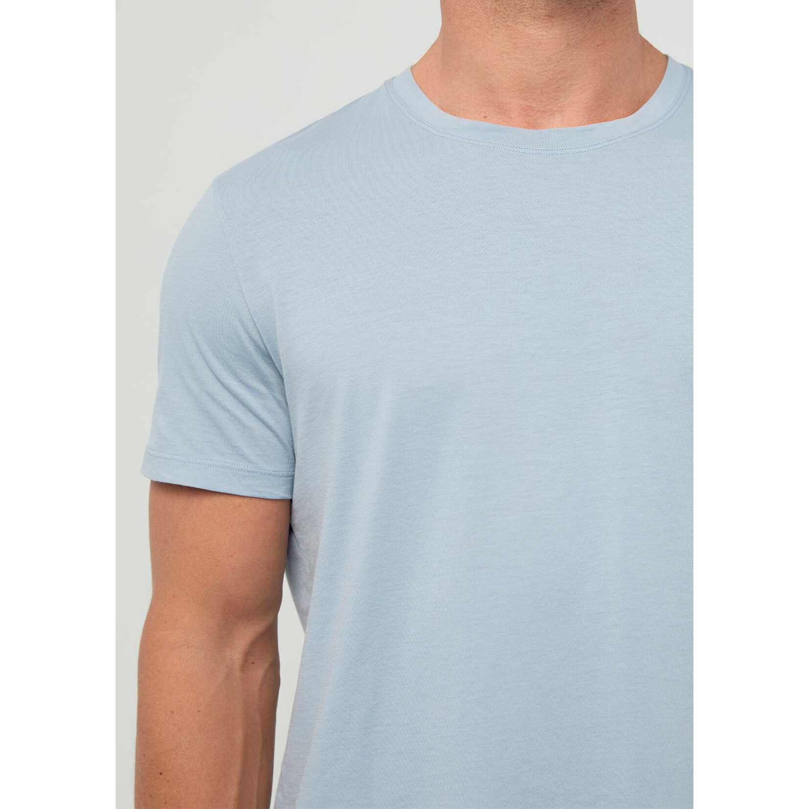 DU/ER DU/ER Pure Pima Tee - Glacier Blue