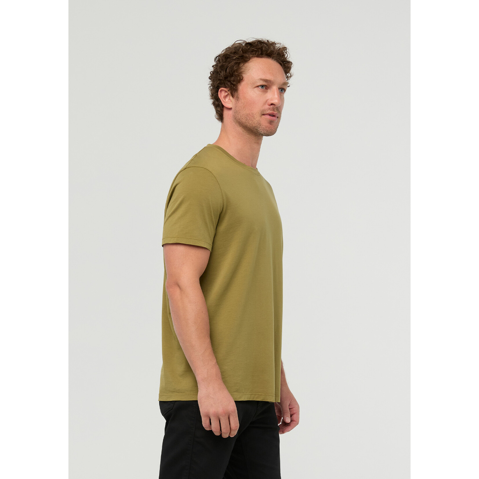 DU/ER DU/ER Pure Pima Tee - Olive