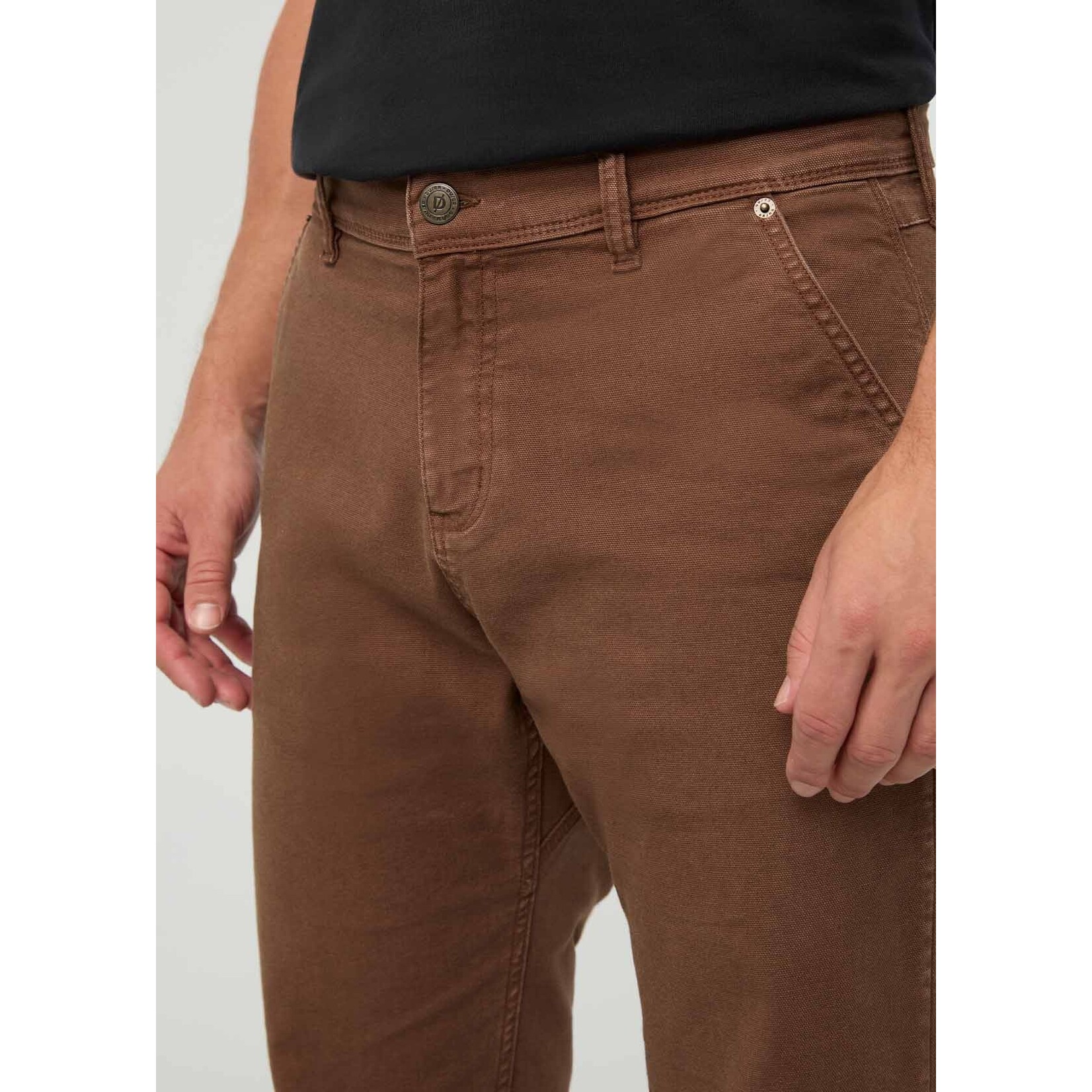 DU/ER DUER Canvas Carpenter Pant - Garment Dye Cocoa