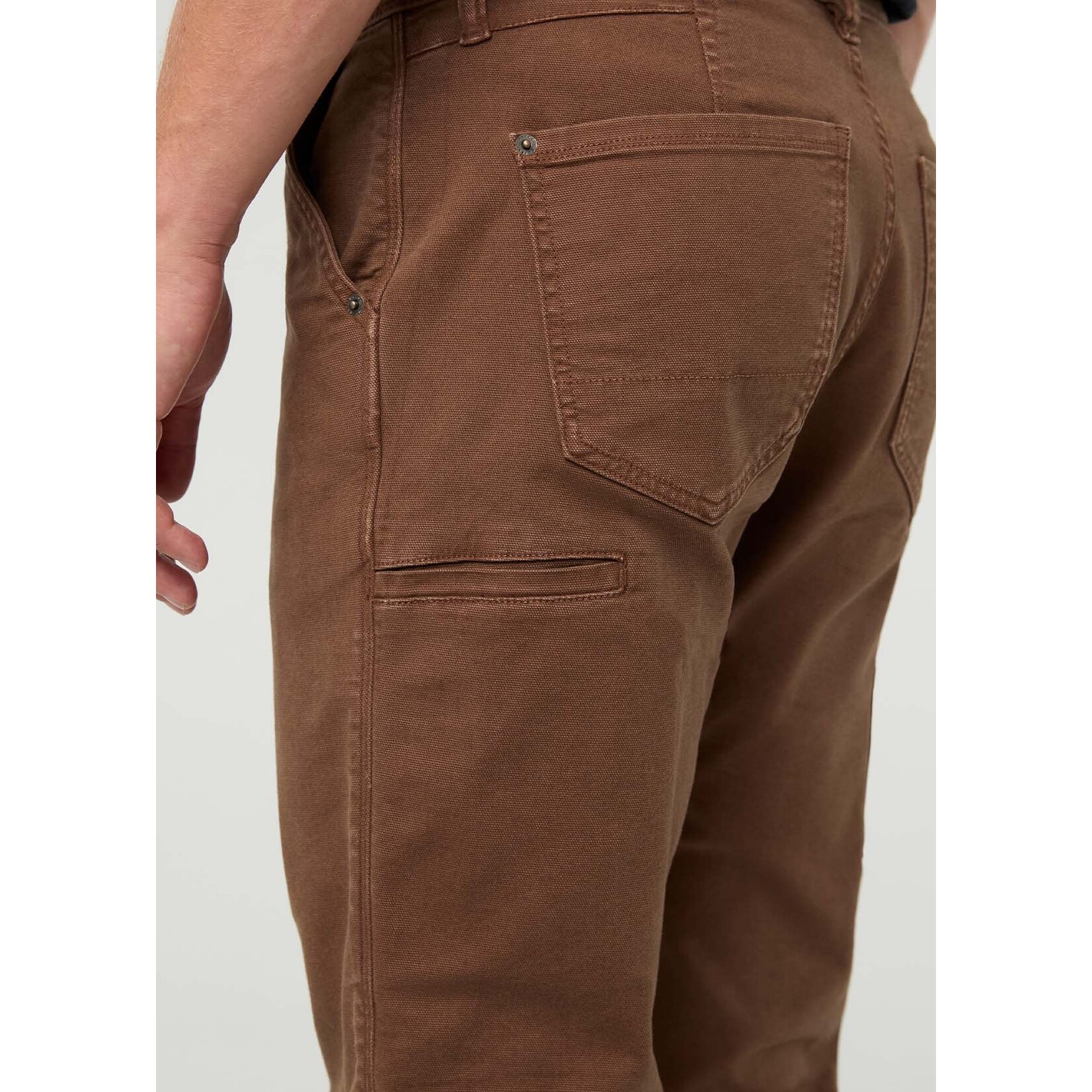 DU/ER DUER Canvas Carpenter Pant - Garment Dye Cocoa