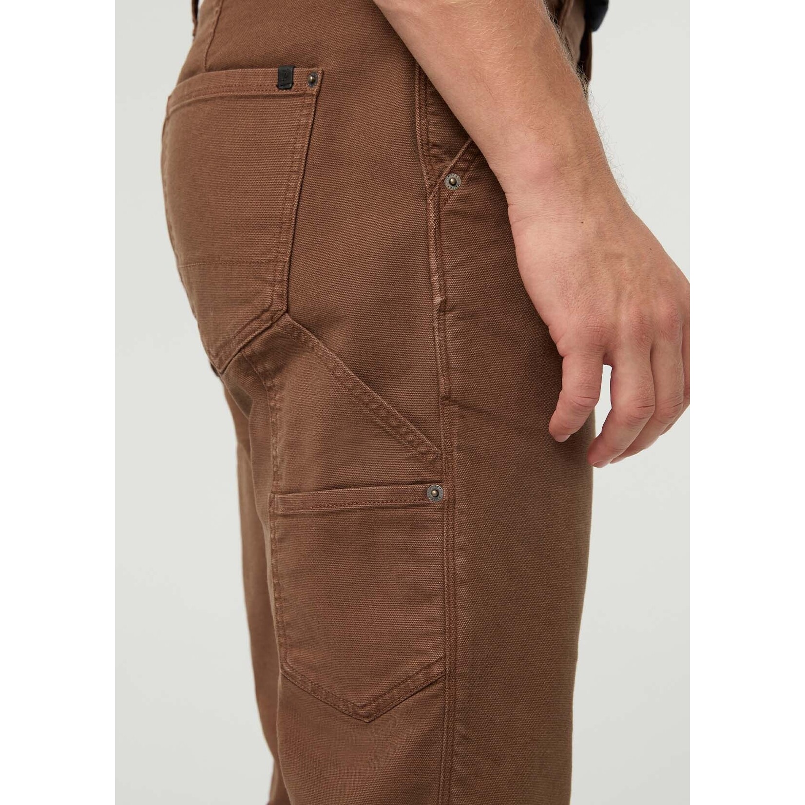DU/ER DUER Canvas Carpenter Pant - Garment Dye Cocoa