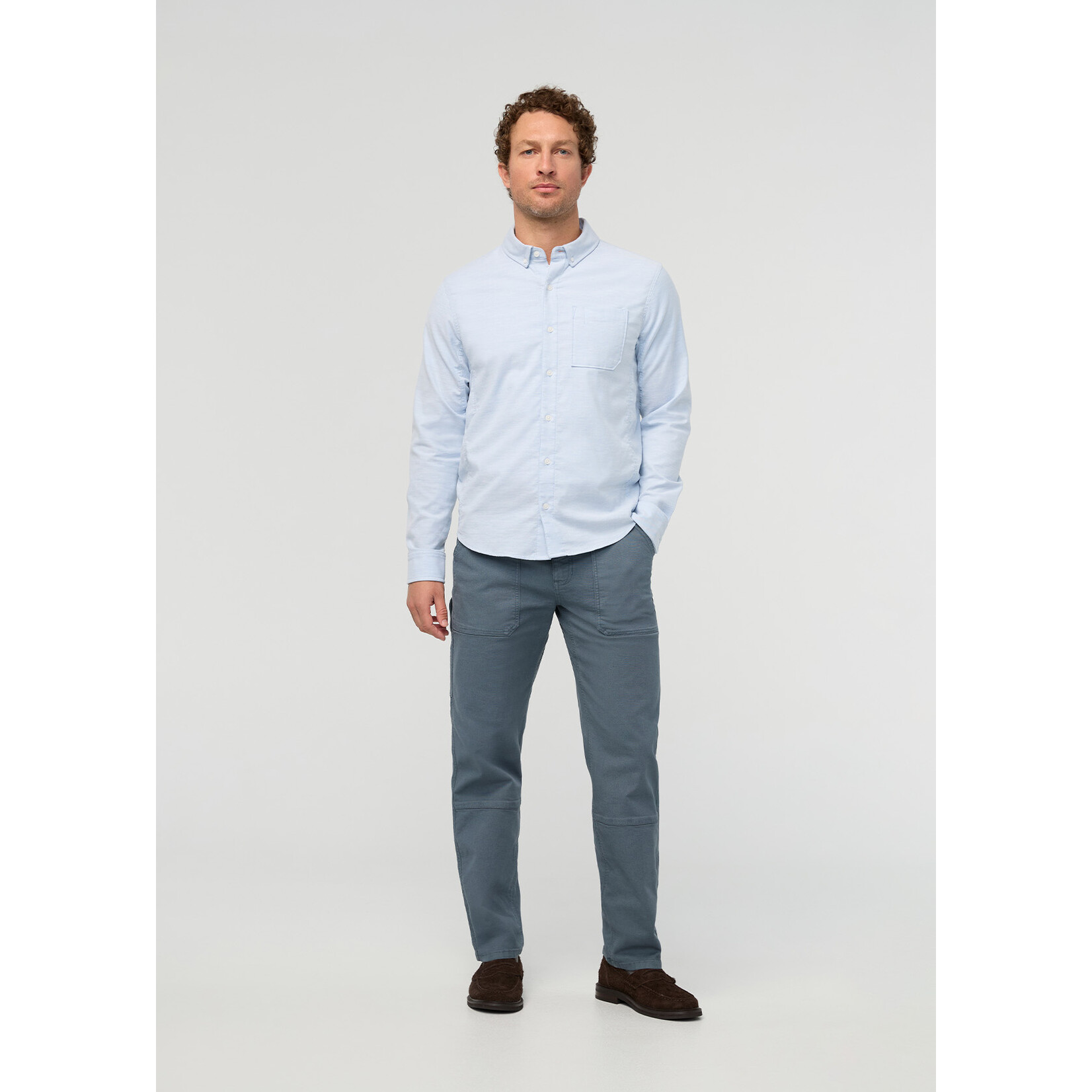 DU/ER DU/ER Canvas Utility Pant - Slate Blue