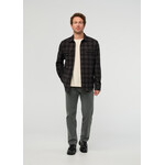 DU/ER DU/ER Performance Flannel Overshirt-Black Plaid