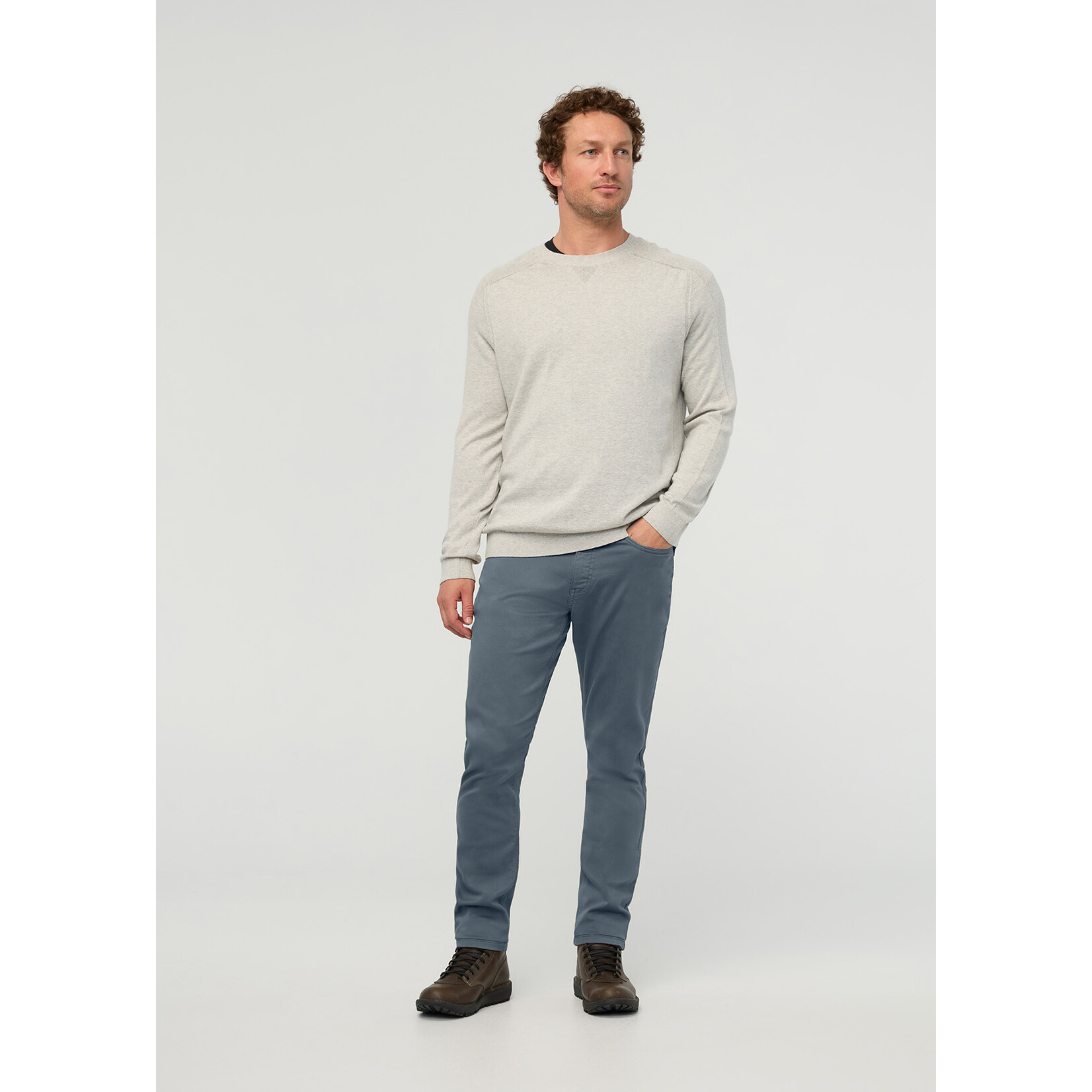 DU/ER DU/ER No Sweat Pant Athletic Taper - Slate Blue