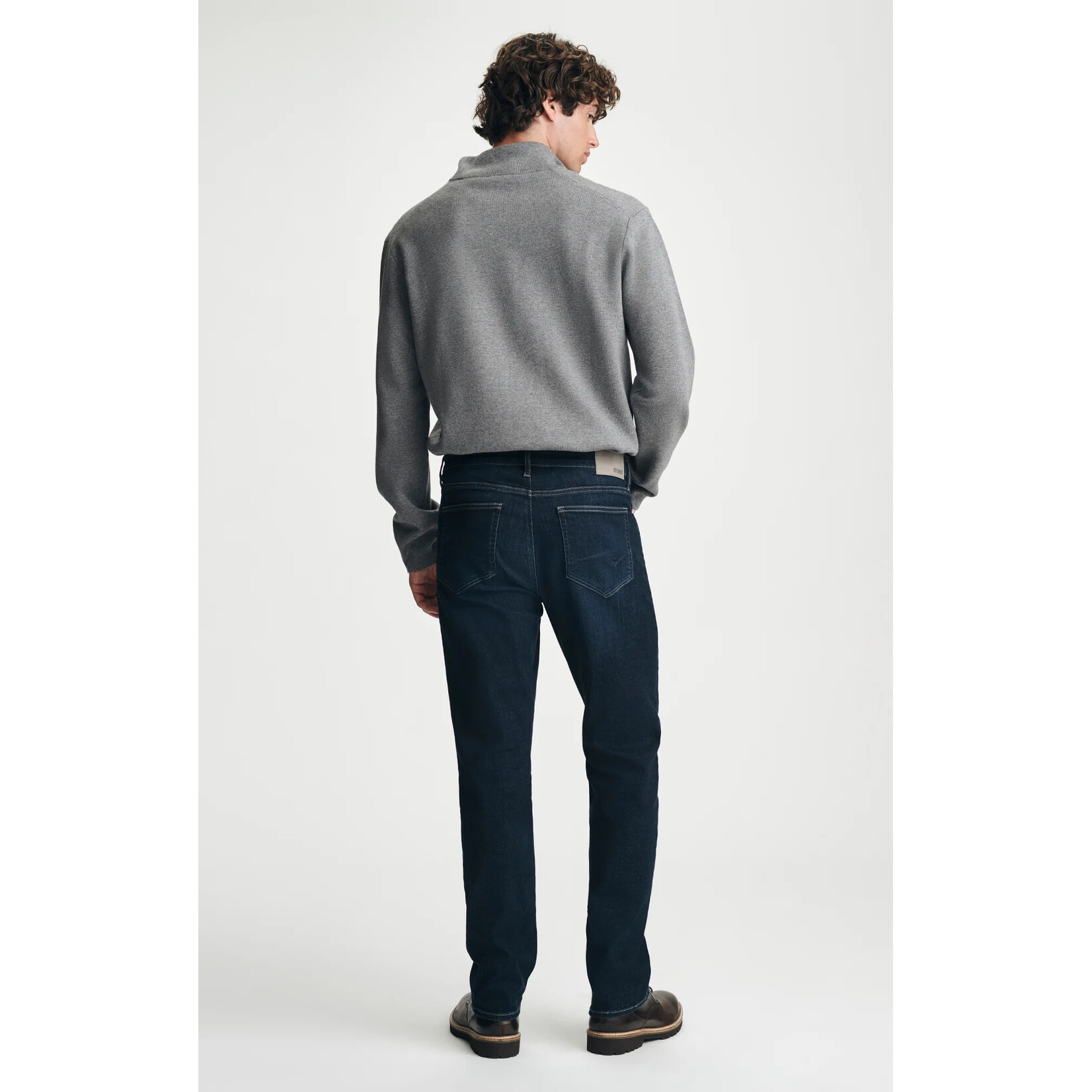 Mavi MAVI Zach Rinse Brushed Feather Blue