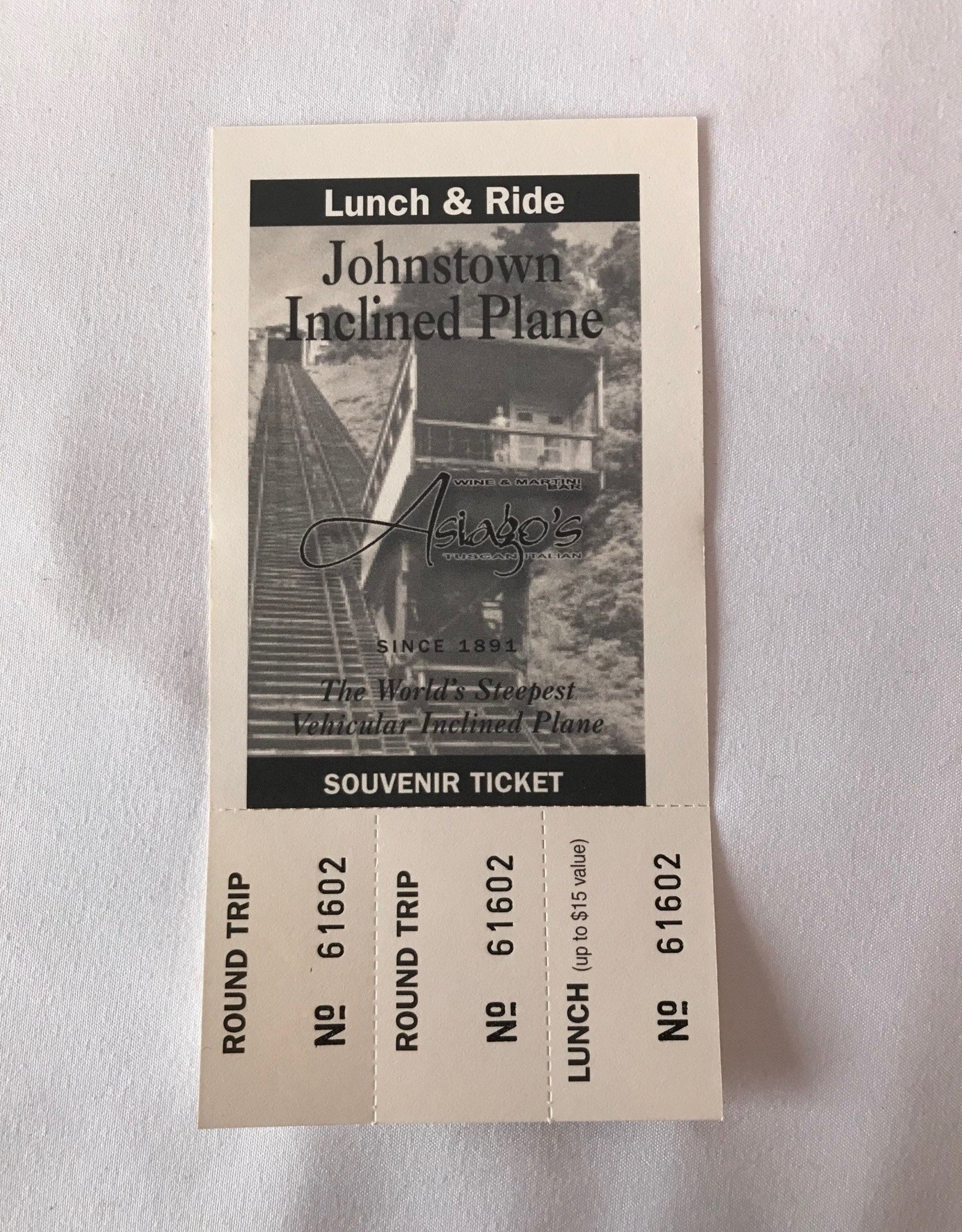 Lunch & Ride Ticket