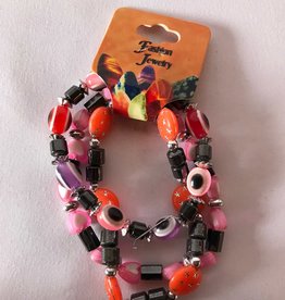 Set of Three Carded Bracelets