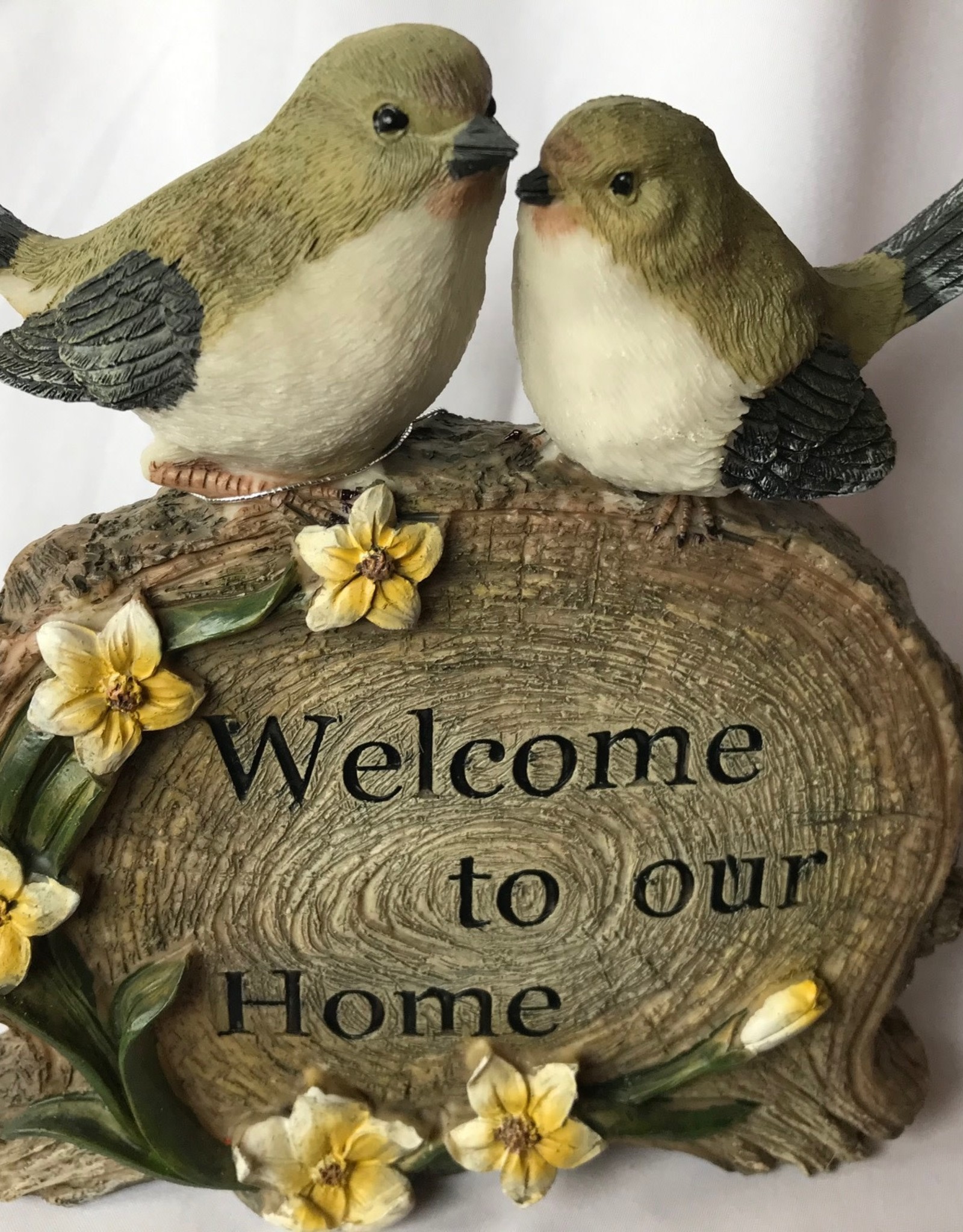 Welcome to Our Home - Bird Figurine